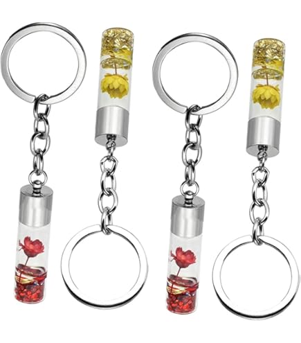 フラワーキーホルダー フラワー モチーフ キーホルダー バッグ チャーム