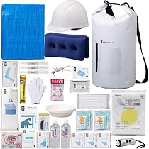 [新品・未使用] 非常用持ち出しセット 8-2000E 31点 Amazon.co.jp: 岸田産業 防災セット 緊急防災31点セット (2000E) 災害