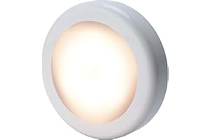 prendre センサーライト 人感 LED 自動点灯 明暗センサー 磁石 マグネット 電池式 照明 階段 廊下 トイレ キッチン （イエロー） PR-SENSOR-YE