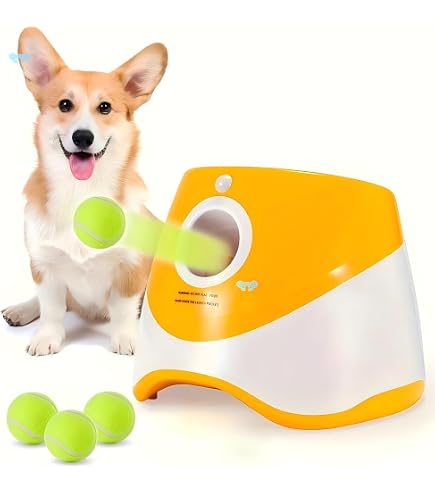 Amazon | [Maplefea]自動ボールランチャー 犬 小型犬 ミニテニスボール