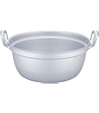 Amazon｜アカオアルミ DON打出円付鍋 42cm アルミニウム合金、ハンドル