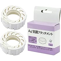 Amazon | H011503 Ag+抗菌アタッチメント 2個入 ハイブリッド式加湿器