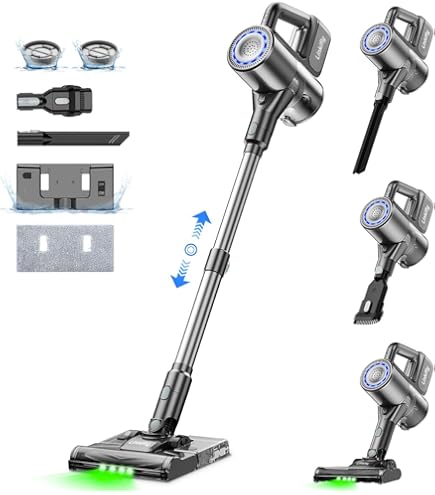 Amazon.co.jp: 掃除機 コードレス【2025最新型!50000pa超強力吸引＆水