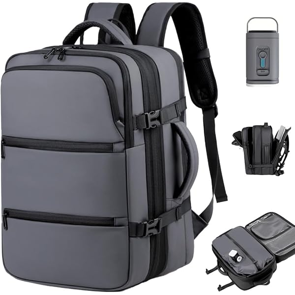 Amazon.co.jp: [VACPACK] 【26L～50L可変 / 真空圧縮・8cm拡張マチ】大