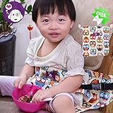 GOMAMA ベビーチェアベルト 椅子用　固定帯 椅子ベルト　ベビー用品 持ち運び便利　お子さまの安全を守る しっかりサポートで安心ベビーチェアベルト 6ヶ月から３歳まで　 (Style A, OWL
