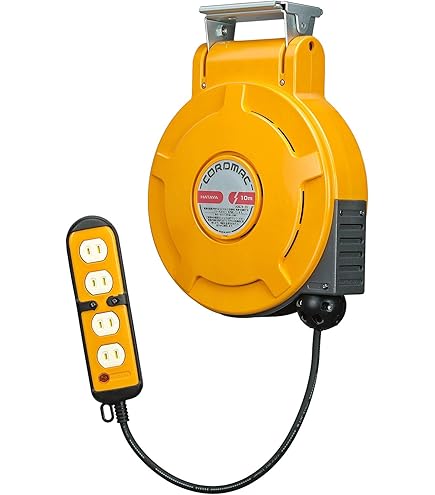 Amazon | 日平 リール コンセントリール 10M 125V・10A(コード引き出し
