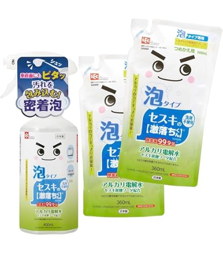 Amazon.co.jp: レック LEC 除菌率99.9% 激落ちくんのセスキ クリーナー