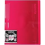 コクヨ ファイル クリアファイル ノビータ 固定式 B5 20ポケット ピンク ラ-N21P