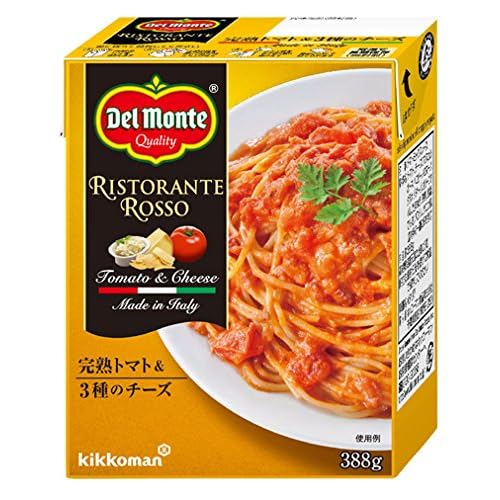 デルモンテ イタリアンパスタソース 完熟トマト＆3種のチーズ