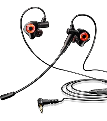 Amazon.co.jp: SOUND PANDA SPE-G9 ライトゲーミングイヤホン シングル