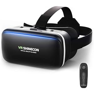 Dasimon[令和進化型VRゴーグル] VRヘッドセット 3D VRヘッドマウントディスプレ モバイル型 瞳孔/焦点距…