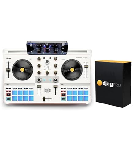 Amazon | Hercules DJControl Mix Ultra – スマートフォン用モバイルDJ
