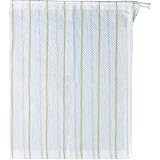 TRUSCO(トラスコ) スケルトン強力カラー袋 ベージュライン (1S(袋)=5枚入) TSKB4862BE