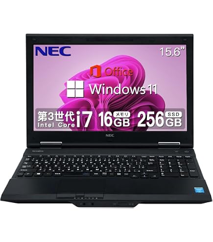 Amazon.co.jp: 【整備済み品】 NEC VersaPro ハイスペック ノート 