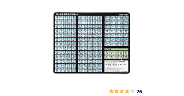 流行 マウスパッド 機能付き ローマ字変換対応表付き 光学式 ボール式 大型 ブラック ローマ字表 Mpd Op17rl7bk 6円 Library Uds Edu Gh