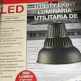 Honeywell Outdoor LED Security Light 3500 Lumen Dusk to Dawn Utility Wall Light [並行輸入品]