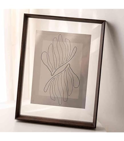 Amazon.co.jp: 両面透明フォトフレーム、木製両面フォトフレーム、両面