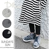 伸縮抜群レギンス/SUNDAYS SUN（サンデイズサン） 100 ブラック