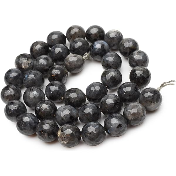 Amazon.co.jp: 【 福縁閣 】ラルビカイト (ブラックラブラドライト)128