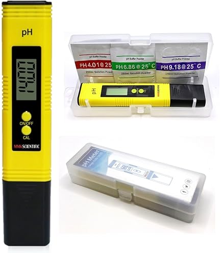 Amazon | カスタム (CUSTOM) 防水pH(ペーハー)計 0.00~14.00 pH