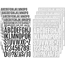 Amazon.co.jp: ZHSHXNGY アルファベットシール 英字数字記号ステッカー