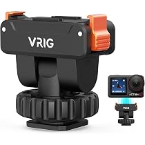 Amazon | VRIG DJI Osmo Action 5Pro 4 3用 コールドシューマウント