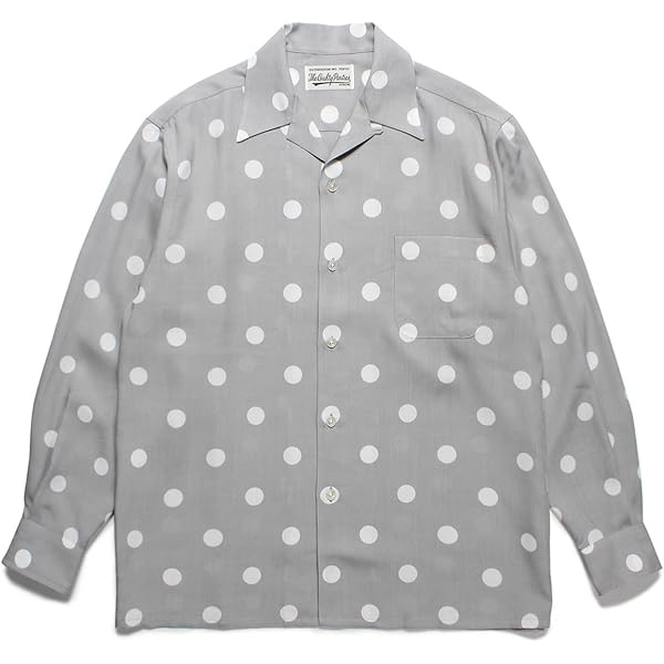 Amazon.co.jp: [WAYWOC] WACKO MARIA ワコマリア シャツ 長袖 メンズ