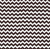 SheetWorld Fitted Pack N Play (Graco) Sheet - Brown Chevron Zigzag - Made In USA by sheetworld