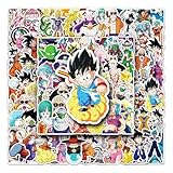 For ドラゴンボール ステッカー セット 100枚セット ドラゴンボール防水シール ステッカーパック デカール スーツケース 高精細画像 萌え 車 自転車 バイク ヘルメット パソコン スノーボードに適用