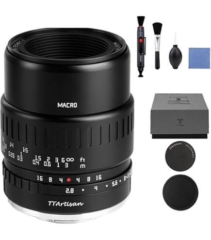 Amazon | TTArtisan 40mm F2.8 APS-C マクロレンズ 1：1の倍率 ニコン