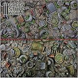 グリーンスタッフワールド 廃材投棄場ベースセット ミニチュア用アクセサリー GSWD-2174