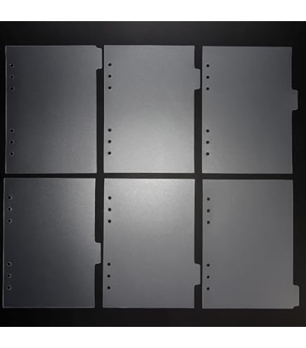 Amazon | seimeinoki 仕切りカード A5 12山入 インデックス