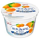 グリコ　朝食みかんヨーグルト140g　12個