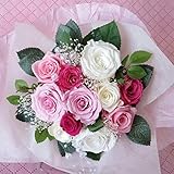 プリザーブドフラワー/ ビビットピンク花束