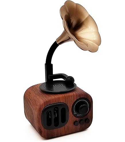 Retro Bluetooth Speaker, 5W Vintage Portable Wireless Bluetooth Speaker With Loud - View #5