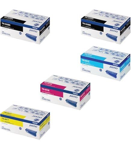 ブラザー純正　トナーカートリッジTN-493　4色セット Amazon.co.jp: [ セット品 ] BROTHER ブラザー TN-493 / TN493 トナー