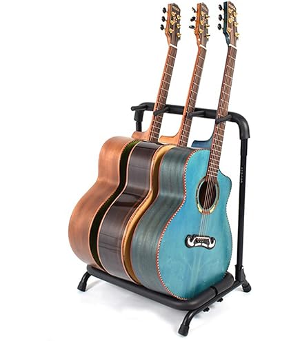 Amazon.co.jp: verovita ギターケースラック、折りたたみハードウッド