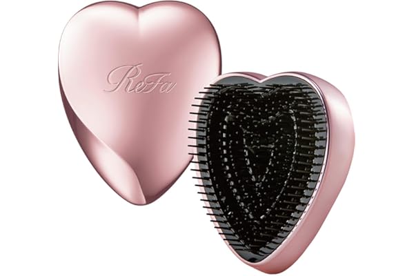 ReFa Heart Brush/ReFa HEART BRUSH (Rose Gold) MTG MTI Hair Brush Gift Present