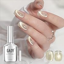 Amazon | GAOY マグネットネイル ジェルネイル カラージェル シルバー