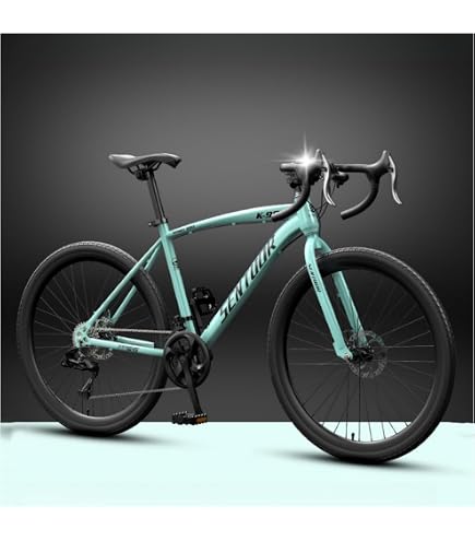 Amazon | Dazzixクロスバイクエアロロードバイク 自転車 24/27/30段