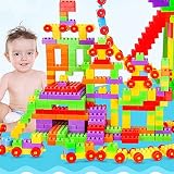 160pcsクラシックBigレンガ, Building Bricks for Toddlers、建物ブロックすべてと互換性主要ブランド、Inspire子無制限創造性
