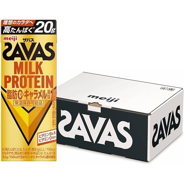 Amazon | SAVAS(ザバス) MILK PROTEIN 脂肪0 ココア風味 200ml