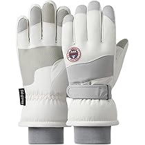 Amazon | スキー グローブ レディース スノー手袋 てぶくろ 冬【3層