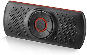 Amazon Co Jp Netvip 車載用 Bluetoothスピーカー ワイヤレスポータブルスピーカーハンズフリー 通話 音楽再生 高音質 スピーカー Gpsナビゲーション 自動電源off 2台待ち受け 車 バイク