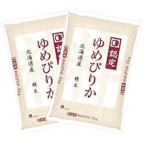 Amazon.co.jp: ゆめぴりか 令和6年産 北海道産 白米 10kg(5kg×2