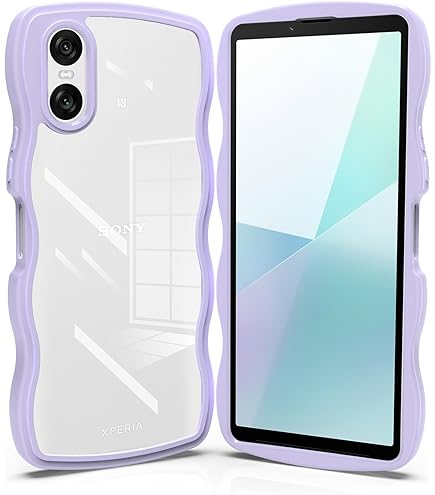 Amazon.co.jp: Xperia10 VI ケース クリア ウェーブ エクスペリア 10