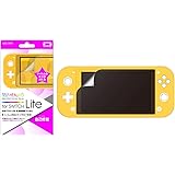 アローン Nintendo Switch Lite用 画面を保護するフィルム 自己修復タイプで傷に強い 貼り直しOK 静電気防止加工 指紋防止 撥水撥油 自己吸着 気泡防止 日本メーカー