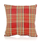 Glenna Jean Carson Pillow, Plaid by Glenna Jean