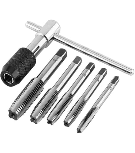 Acdeyaca Metric Hand Tap And Die Set - M14 X 1.5, 2 Taps & 1 Die, Right Hand Thread, High-Speed Steel - View #9