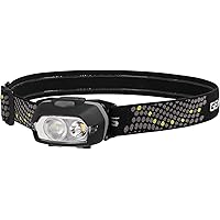 GENTOS(ジェントス) LED ヘッドライト 小型 軽量81g 単4電池式 300ルーメン 防水 オーヴァ VA-05D 楕円形の照射面